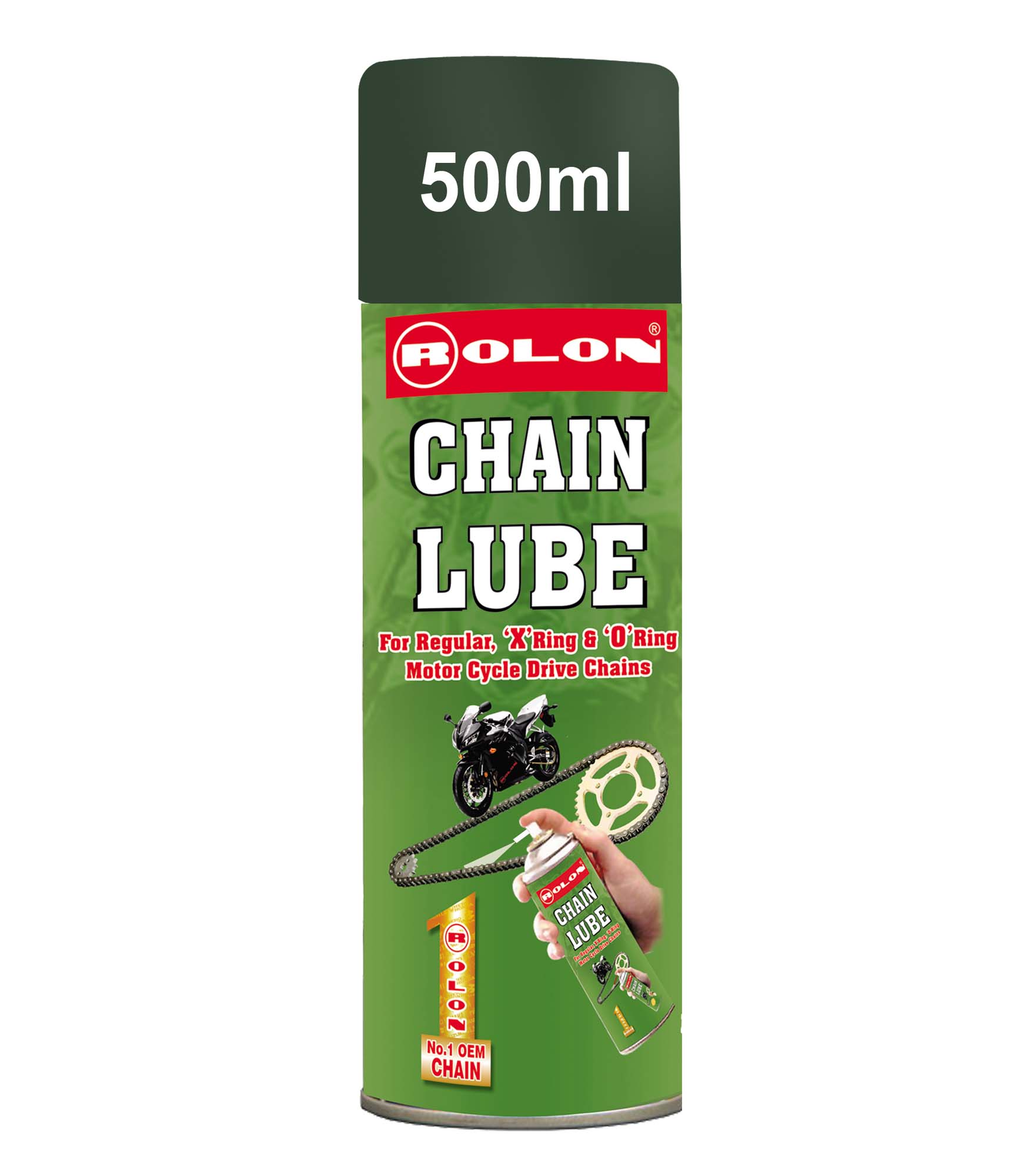 L013CHLUB500-ROLON CHAIN LUBE - 500 ML